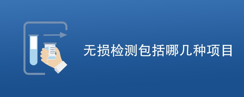 无损检测包括哪几种项目